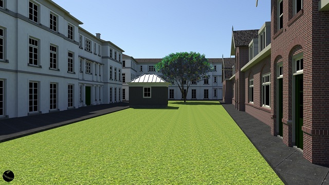 irenelaan binnen aanzicht