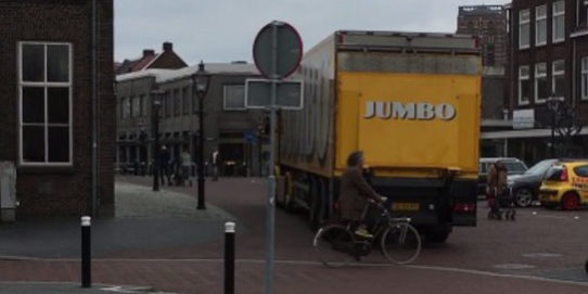 raadhuisstraat vrachtwagen