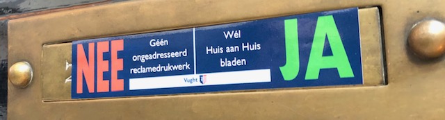 191115 ja – nee sticker