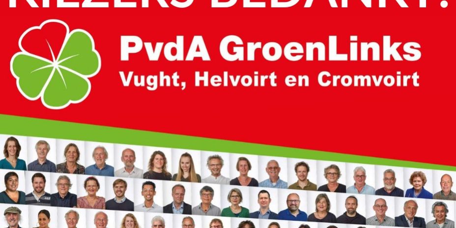 Kiezers bedankt