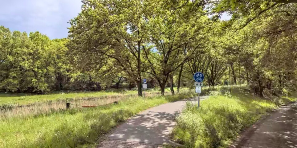 250124 Fietspad Drongelens Kanaal (Streetview)
