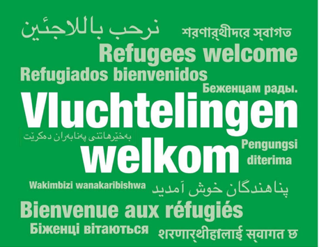 Vluchtelingen welkom